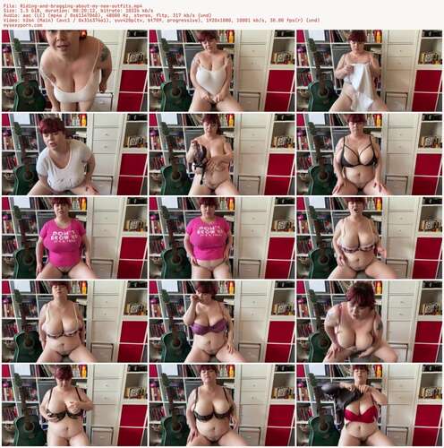 RoxanneMiller - Riding and bragging about my new outfits 1080p - Preview