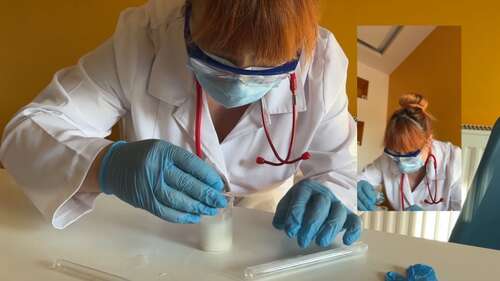 RoxanneMiller – Shy Scientist goes Giantess Teaser 1080p - Cover