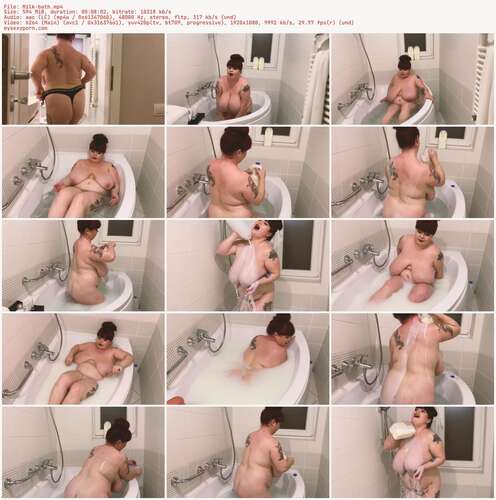 RoxanneMiller - Milk bath 1080p - Preview