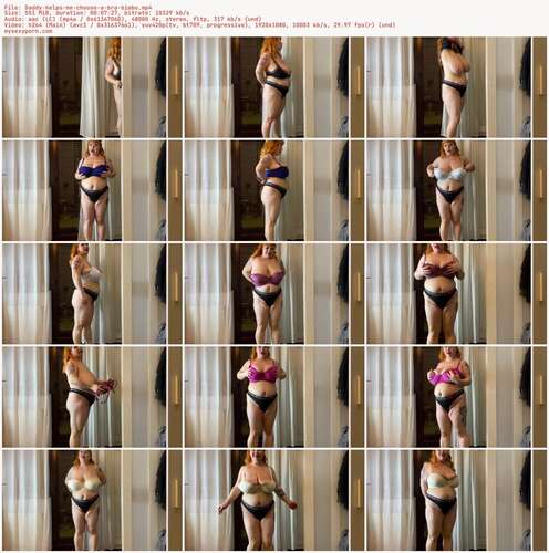 RoxanneMiller - Daddy helps me choose a bra bimbo 1080p - Preview