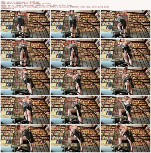 RoxanneMiller - Librarian makes you cum TEASER 1080p - Preview