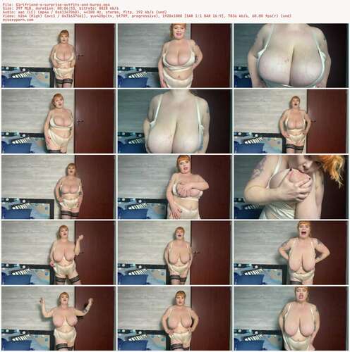 RoxanneMiller - Girlfriend s surprise outfits and burps 1080p - Preview