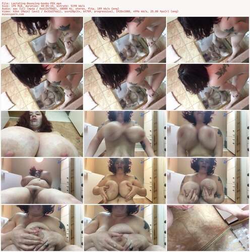 RoxanneMiller - Lactating Bouncing boobs POV 1080p - Preview