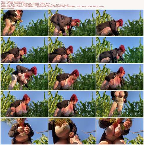 RoxanneMiller - Topless gardener 1080p - Preview