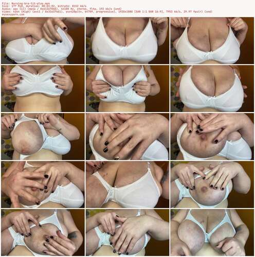 RoxanneMiller - Nursing bra tit play 1080p - Preview