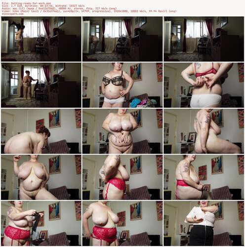 RoxanneMiller - Getting ready for work 1080p - Preview