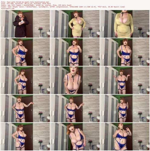 RoxanneMiller - Your wife hired me small tits humiliation 1080p - Preview