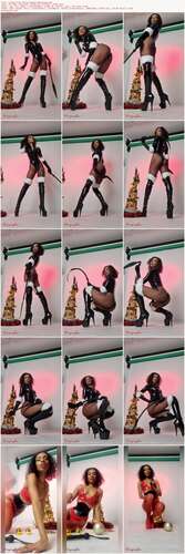 MahoganyQen - X Mass Flex Fetish Shoot Backstage 1920p - Preview