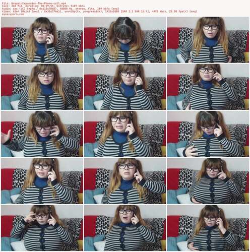 RoxanneMiller - Breast Expansion The Phone call 1080p - Preview