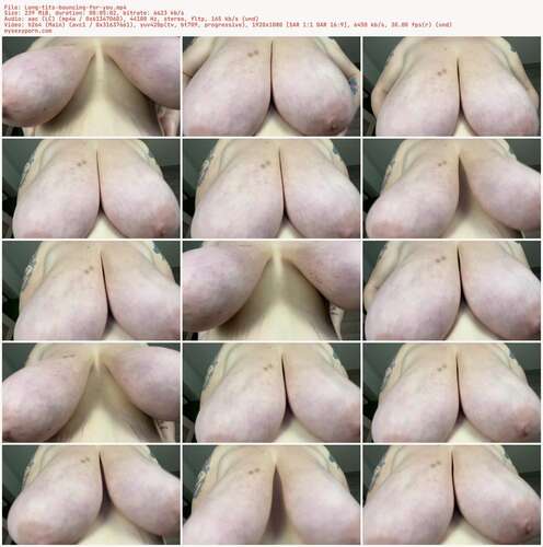 RoxanneMiller - Long tits bouncing for you 1080p - Preview