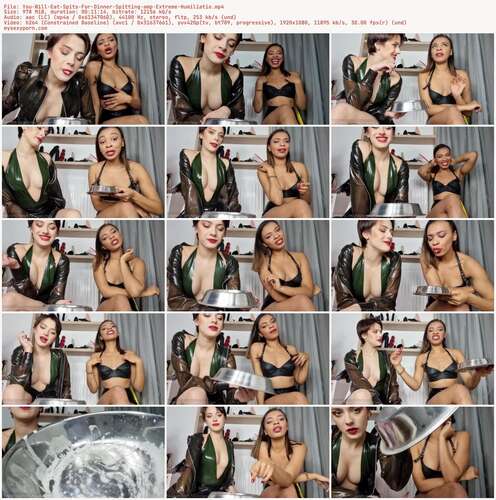 MahoganyQen - You Will Eat Spits For Dinner Spitting amp Extreme Humiliatio 1080p - Preview