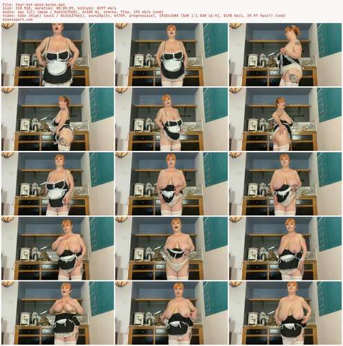 RoxanneMiller - Your hot maid burps 1080p - Preview