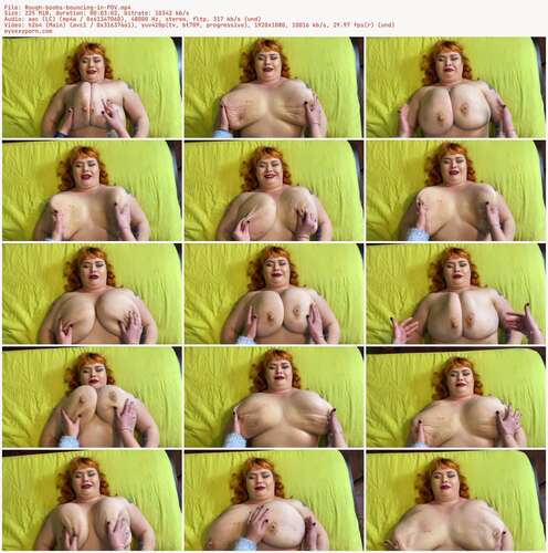 RoxanneMiller - Rough boobs bouncing in POV 1080p - Preview