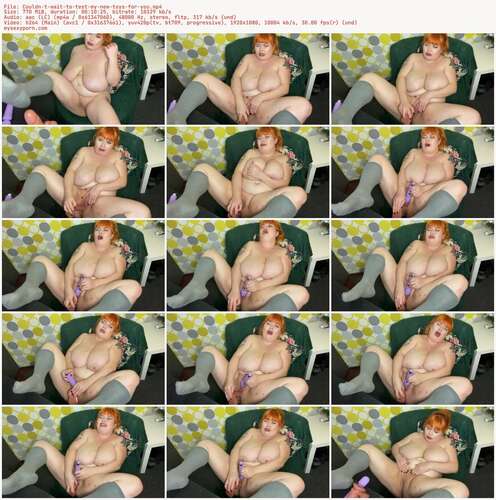 RoxanneMiller - Couldn t wait to test my new toys for you 1080p - Preview