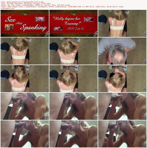 Spank Her 4 Real - Holly begins her Training POV 2 pt 4 1080p - Preview