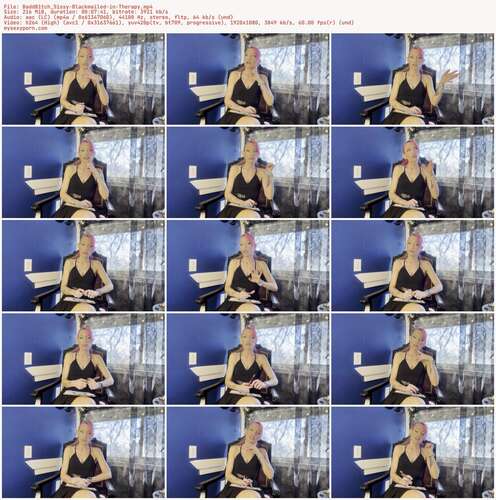 BaddB1tch Sissy - Blackmailed In Therapy 1080p - Preview