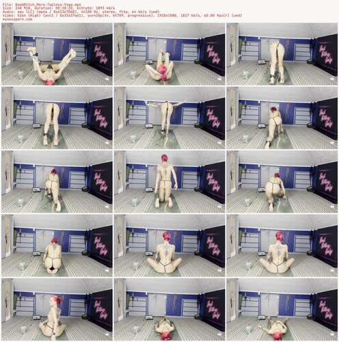 BaddB1tch More - Topless Yoga 1080p - Preview