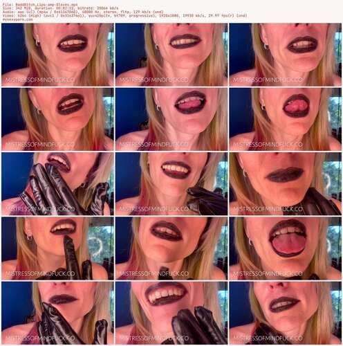 BaddB1tch Lips - & Gloves 1080p - Preview