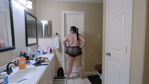 VioletWanderer – Sheer Mesh Panty Review and Model 1080p - Cover