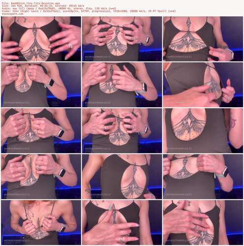 BaddB1tch Tiny - Tits Devotion 1080p - Preview