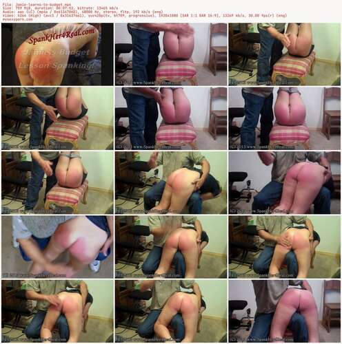 Spank Her 4 Real - Jamie learns to budget 1080p - Preview