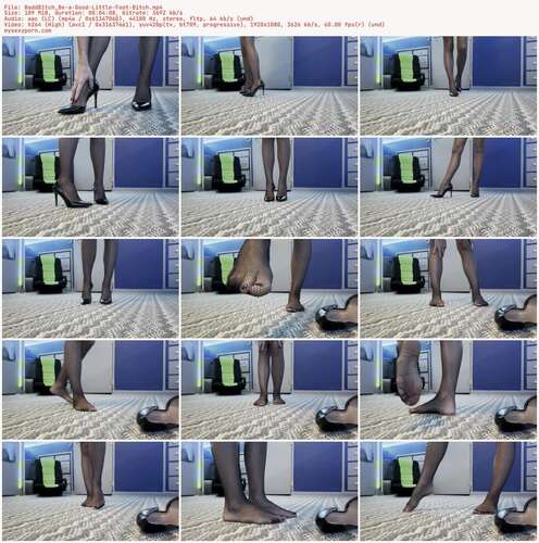 BaddB1tch Be - A Good Little Foot Bitch 1080p - Preview