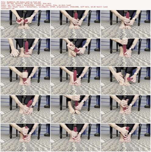 BaddB1tch JOI - Games With My Feet 1080p - Preview