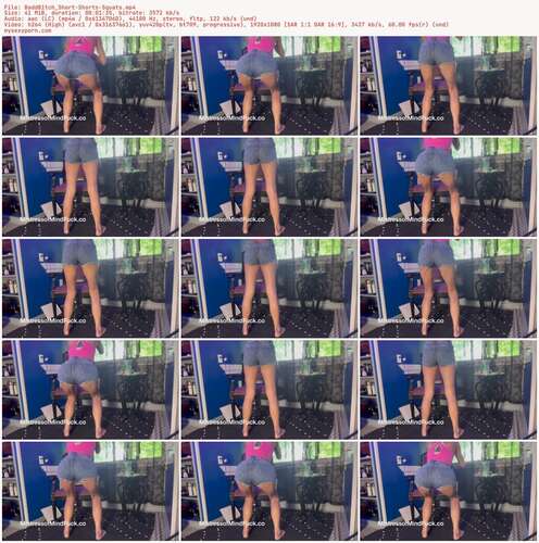 BaddB1tch Short - Shorts Squats 1080p - Preview