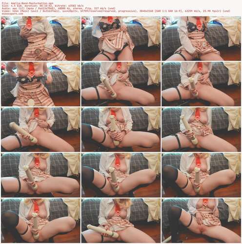 secretnoel - Amelia Wand Masturbation 2160p - Preview