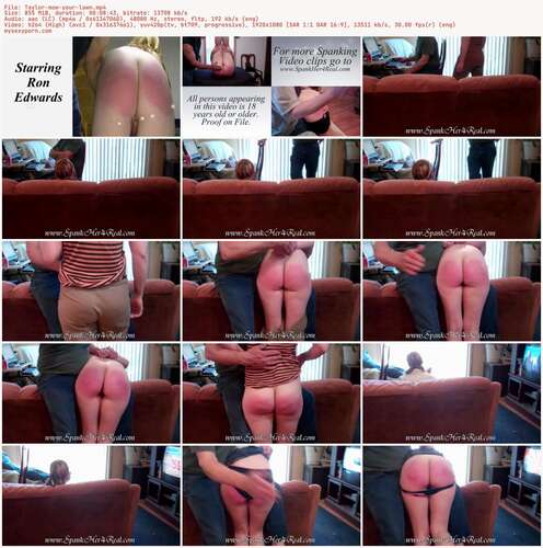 Spank Her 4 Real - Taylor mow your lawn 1080p - Preview
