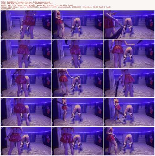 BaddB1tch Flogging - His Way Into Subspace 1080p - Preview