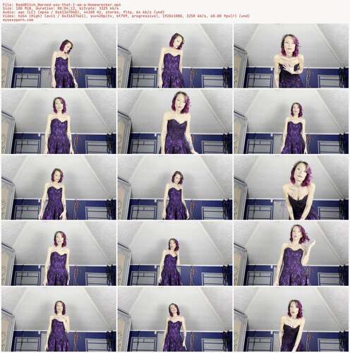 BaddB1tch Warned - You That I Am A Homewrecker 1080p - Preview