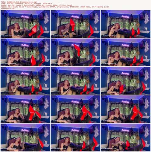 BaddB1tch 14K - Shopping Drain 1080p - Preview