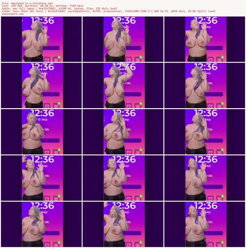 VioletWanderer - Squished in a Cellphone 1080p - Preview