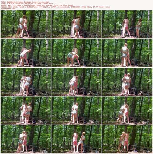BaddB1tch Outdoor - Bondage Impact Session 1080p - Preview
