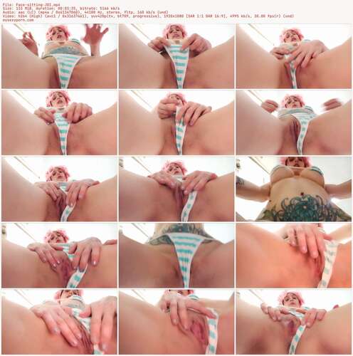TabooPrincess - Face sitting JOI 1080p - Preview