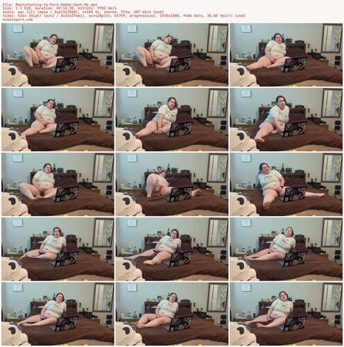 VioletWanderer - Masturbating to Porn Daddy Sent Me 1080p - Preview