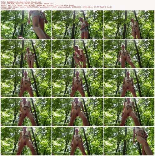 BaddB1tch Outdoor - Golden Shower 1080p - Preview