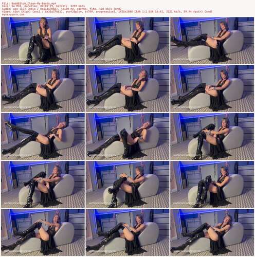 BaddB1tch Clean - My Boots 1080p - Preview
