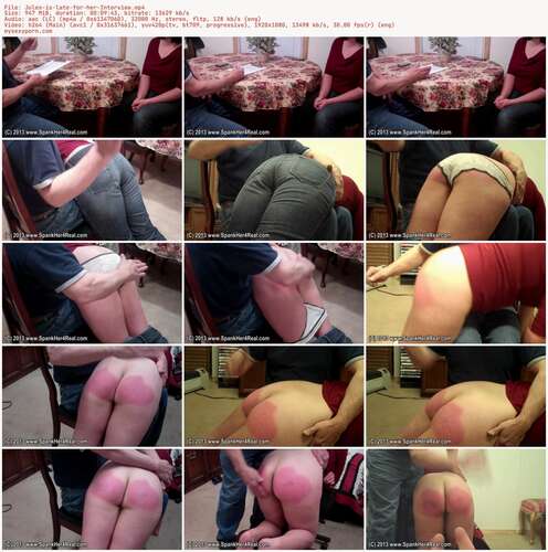 Spank Her 4 Real - Jules is late for her Interview 1080p - Preview
