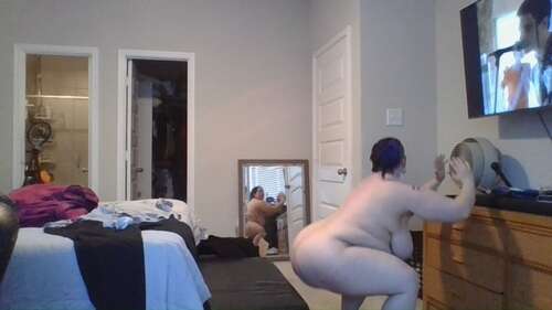 VioletWanderer – BBW Working Out 1080p - Cover