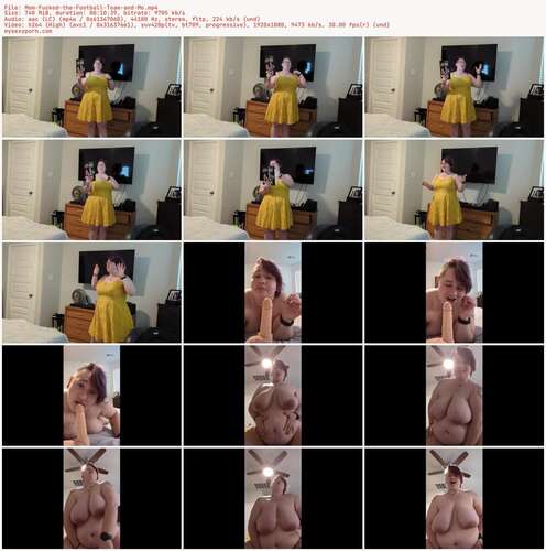 VioletWanderer - Mom Fucked the Football Team and Me 1080p - Preview