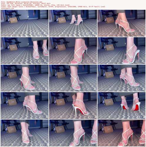 BaddB1tch White - Louboutin Obsession 1080p - Preview