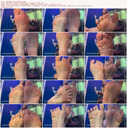 BaddB1tch Foot - Gooner 1080p - Preview