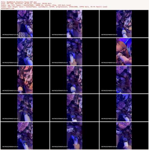 BaddB1tch Chastity - Tease CBT 1080p - Preview
