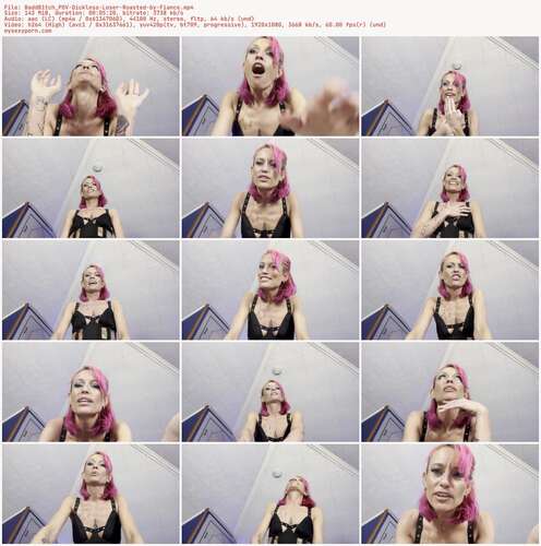 BaddB1tch POV - Dickless Loser Roasted By Fiance 1080p - Preview