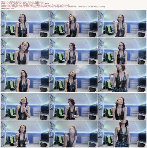 BaddB1tch Indulge - Your Smoking Fetish 1080p - Preview