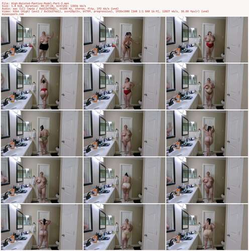 VioletWanderer - High Waisted Panties Model Part 2 1080p - Preview
