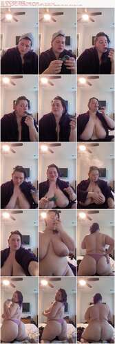 VioletWanderer - Candid Striptease Toking 1920p - Preview