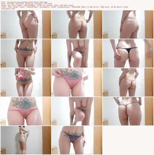 TabooPrincess - Trying on sexy panties with dirty talk 1080p - Preview